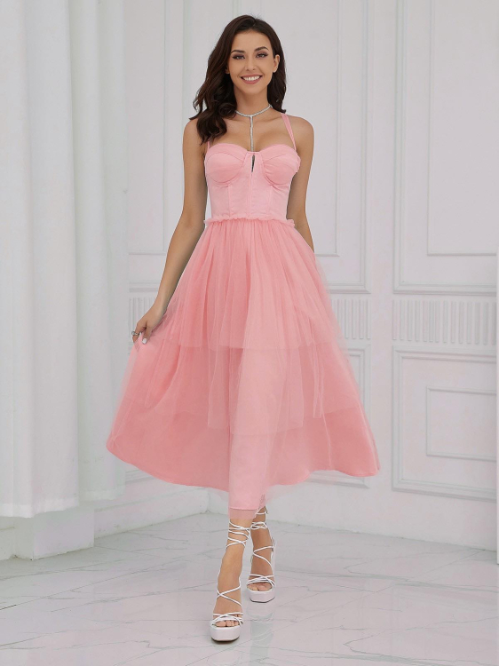 Φόρεμα La Desirade Ροζ