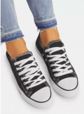 Sneakers Superpow Mαύρο